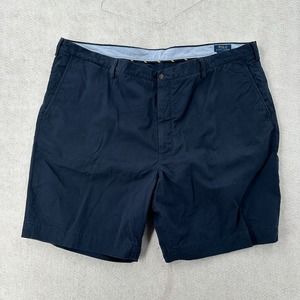 Polo Ralph Lauren Shorts Mens 50B Big Beige Stretch Classic‎ Fit Blue Casual